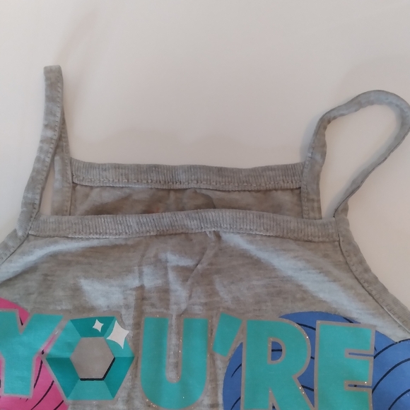 Nickelodeon Shimmer and Shine Graphic Gray Pink Blue Cami - Picture 6 of 14